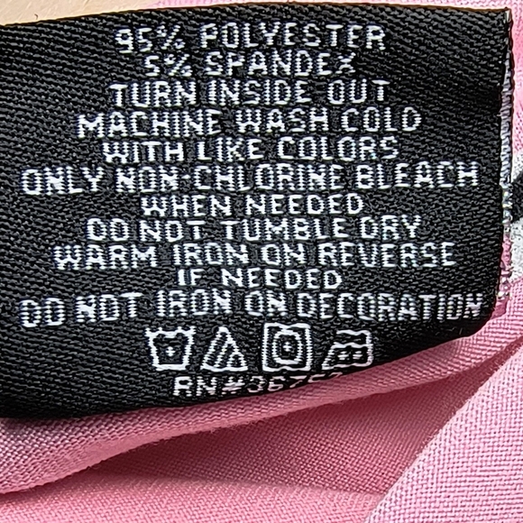 dELiA*s By Dolls Kill Soft Pink Love Y2K Animal Print Straps Graphic Tank Top M - Picture 4 of 7